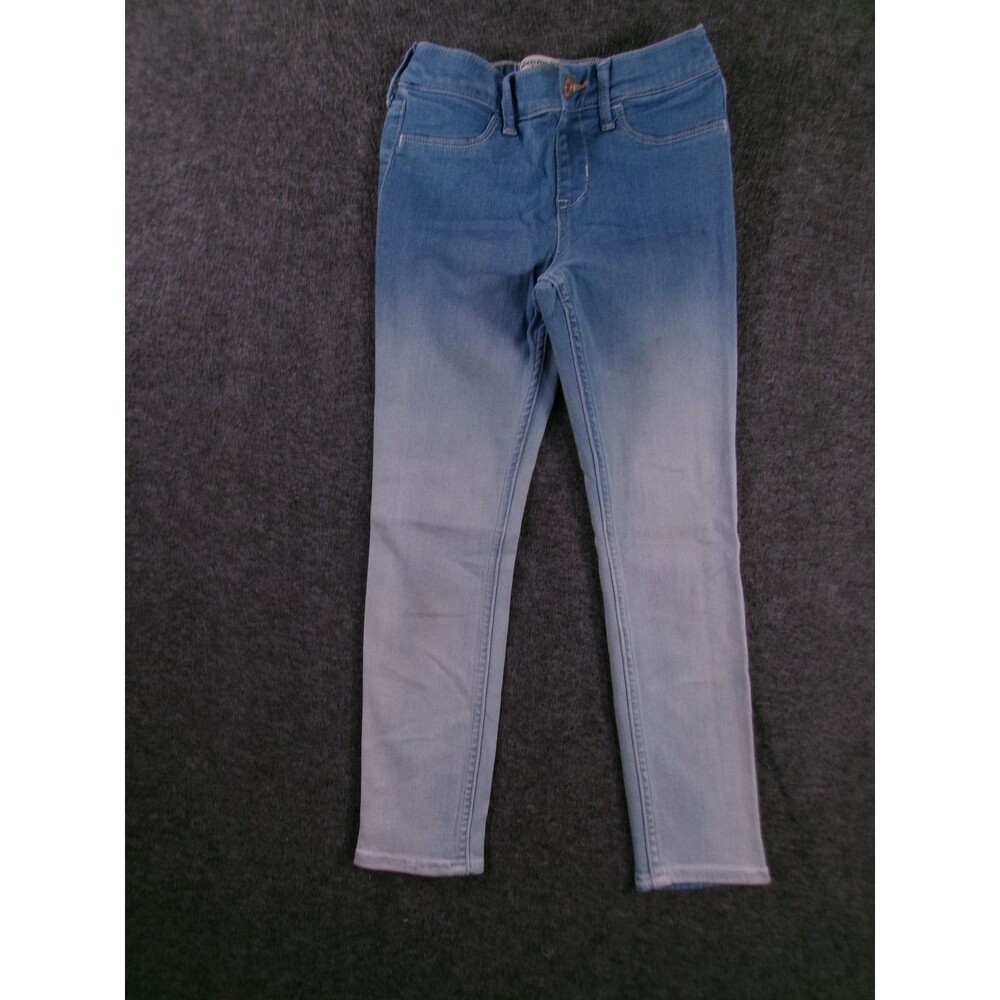 Abercrombie Kids Jeans Youth 9 10 Blue Pull-On Jegging Light Wash Ombre Skinny
